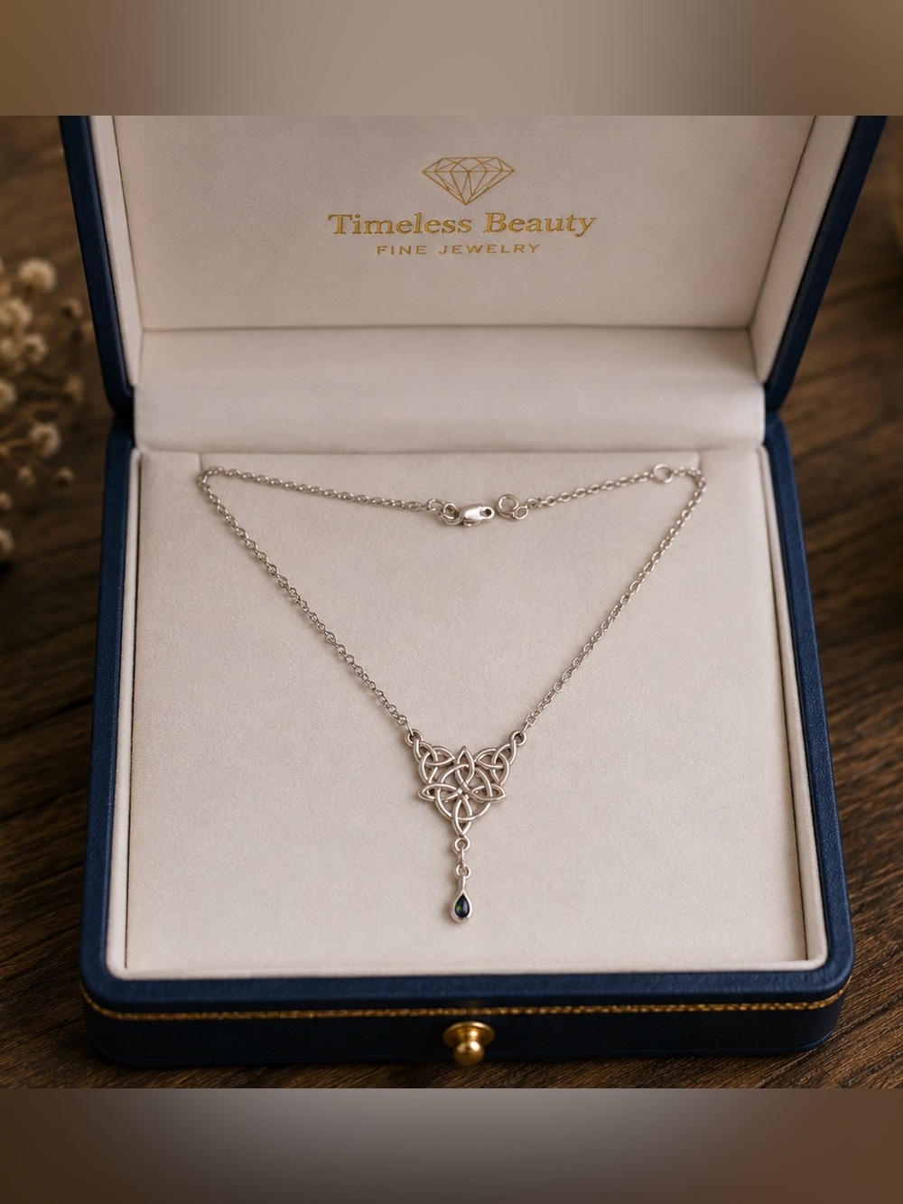 Sterling silver Celtic necklace